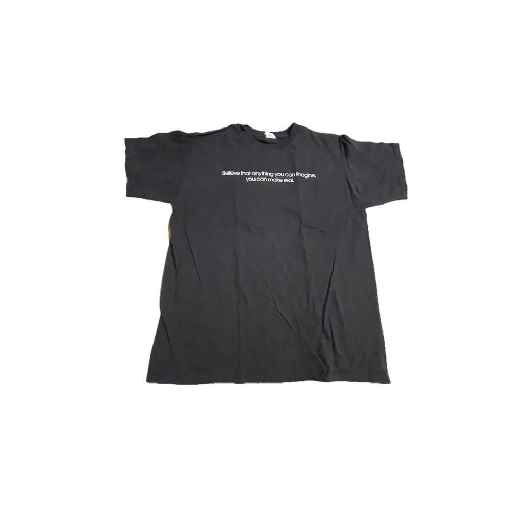 Vintage Sony Believe Tee Size Large‎ Black Unisex Size Large Anvil H62